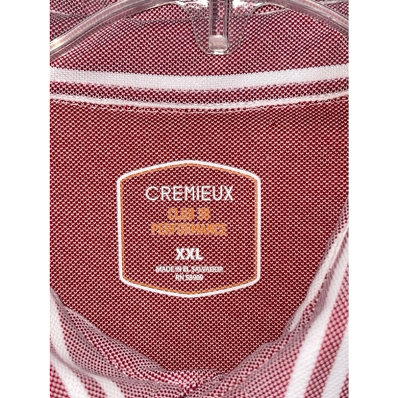 Men’s Cremiuex XXL quarter button down performance shirt GUC Club 38 - Picture 5 of 7